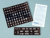 Photo of Touchdown Keytop Labels