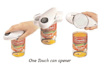 Photo of the One Touch can opener
