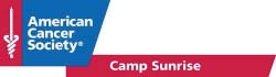 logo for American Cancer Society, Camp Sunrise